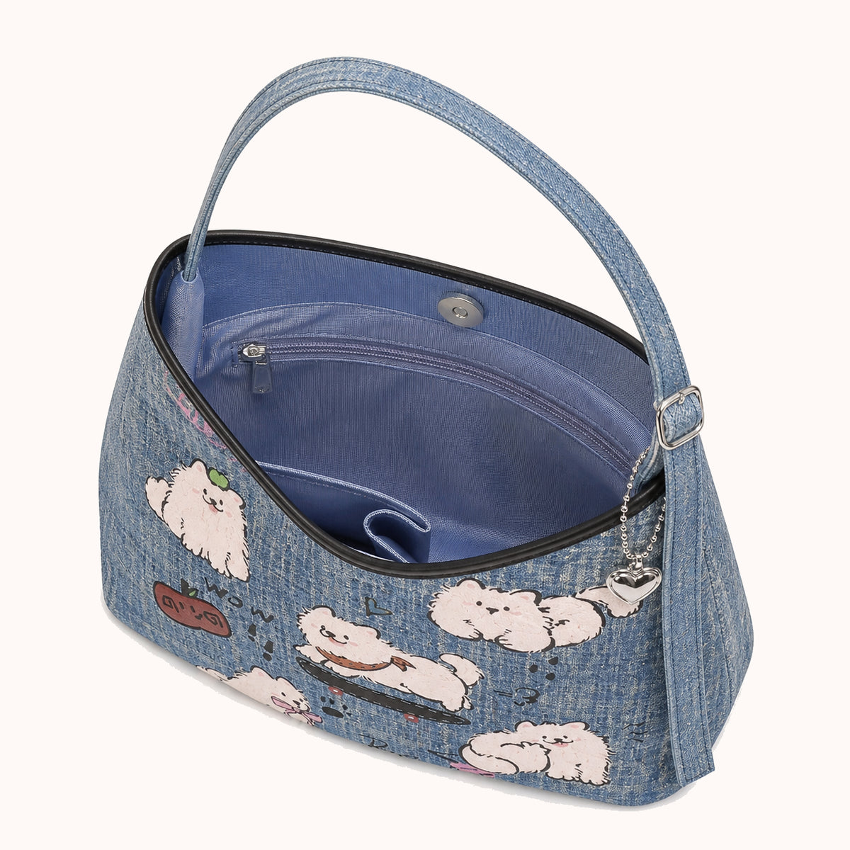 ARIPPULA FEF9F6 | samoyed-denim-tote | interior | 069__samoyed-denim-tote__interior.webp