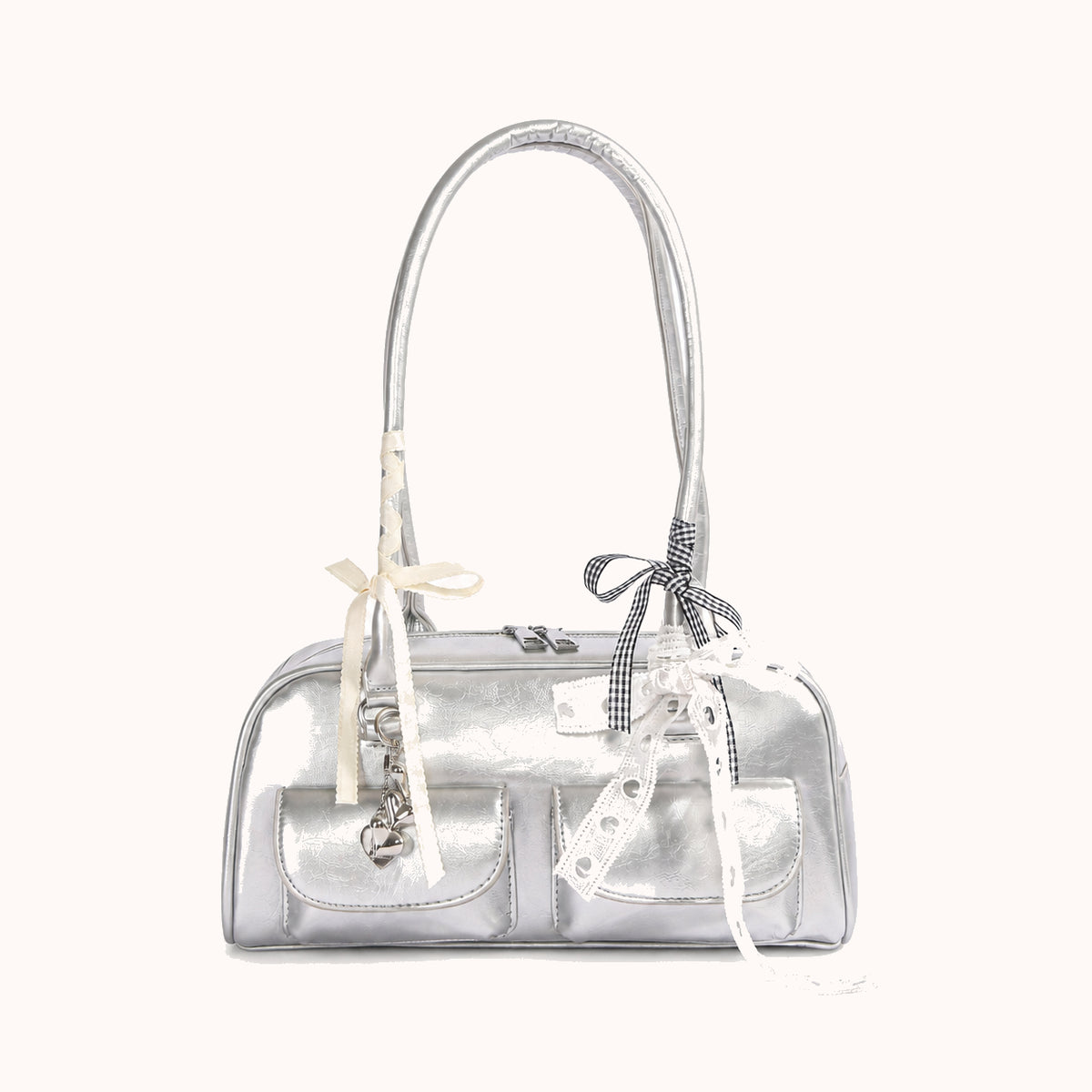 ARIPPULA FEF9F6 | opera-smooth-shoulder-bag | close quality | 078__opera-smooth-shoulder-bag__silver-charm__front.webp