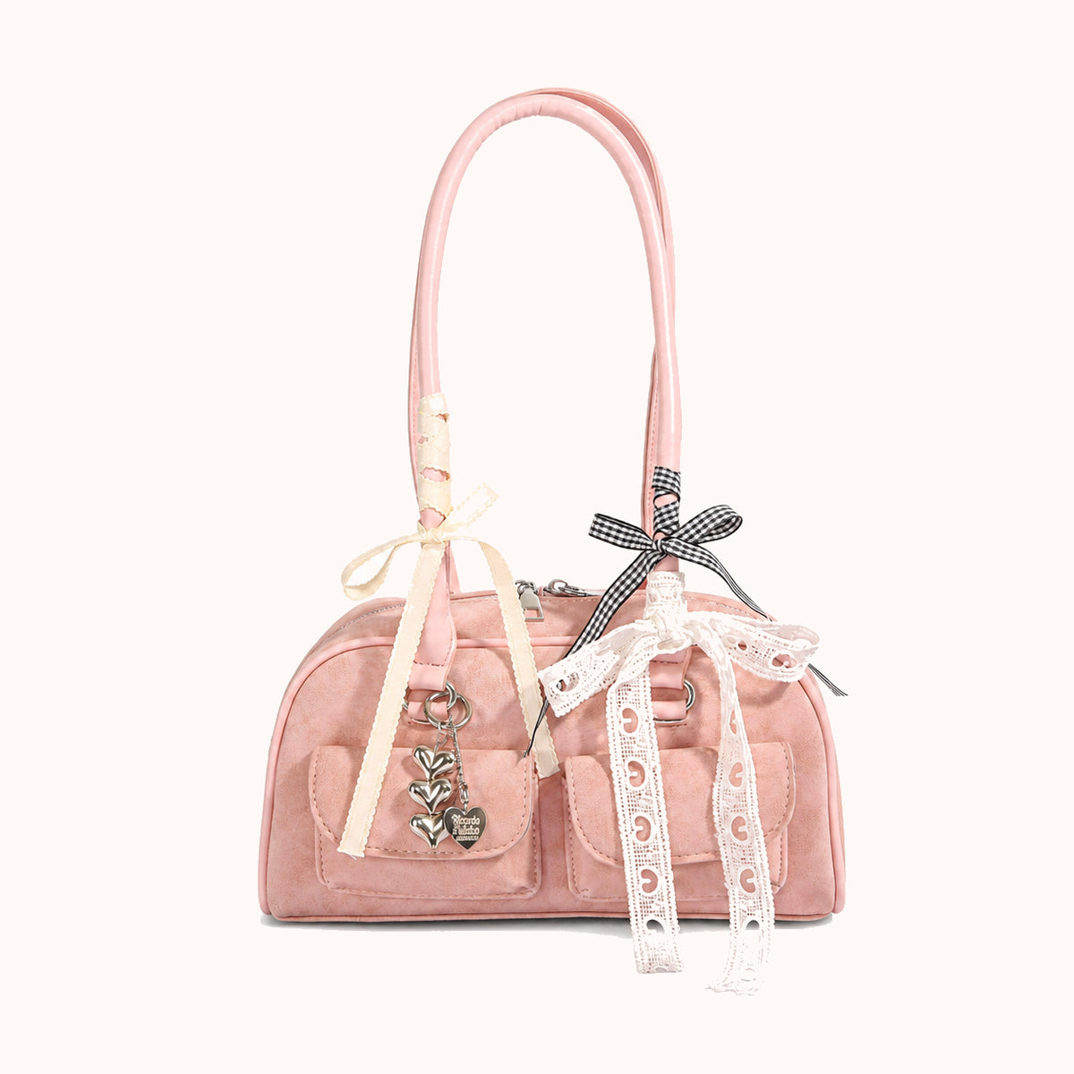 ARIPPULA FEF9F6 | opera-smooth-shoulder-bag | close quality | 086__opera-smooth-shoulder-bag__pink-charm-2__front.webp