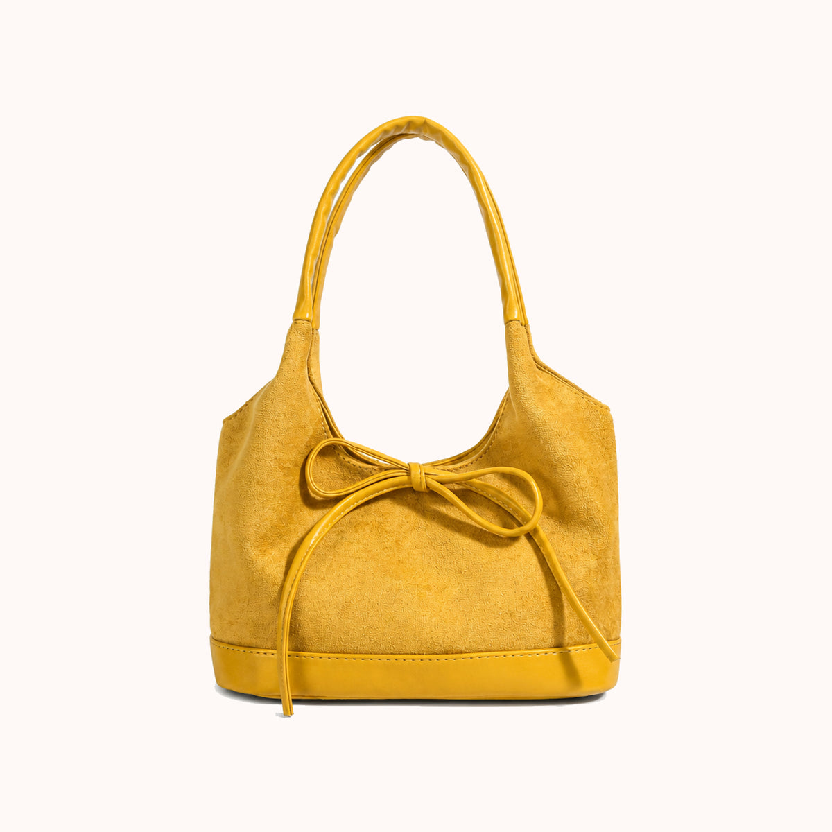 ARIPPULA FEF9F6 | poppy-suede-shoulder-bag | close quality | 103__poppy-suede-shoulder-bag__yellow__front.webp