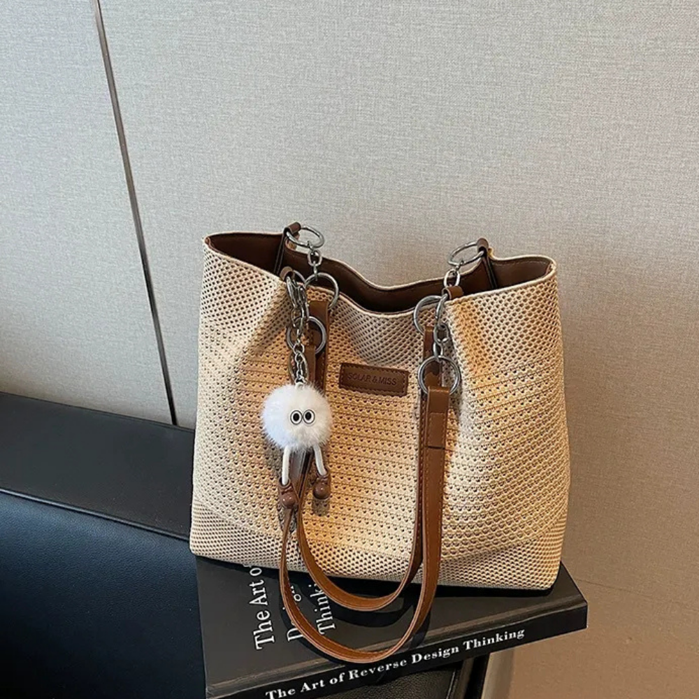 Vivelle Woven Tote Bag