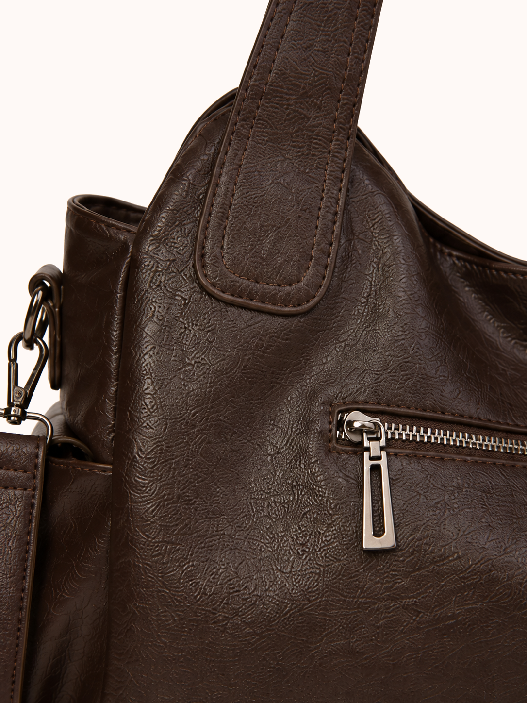 Material and stitching detail