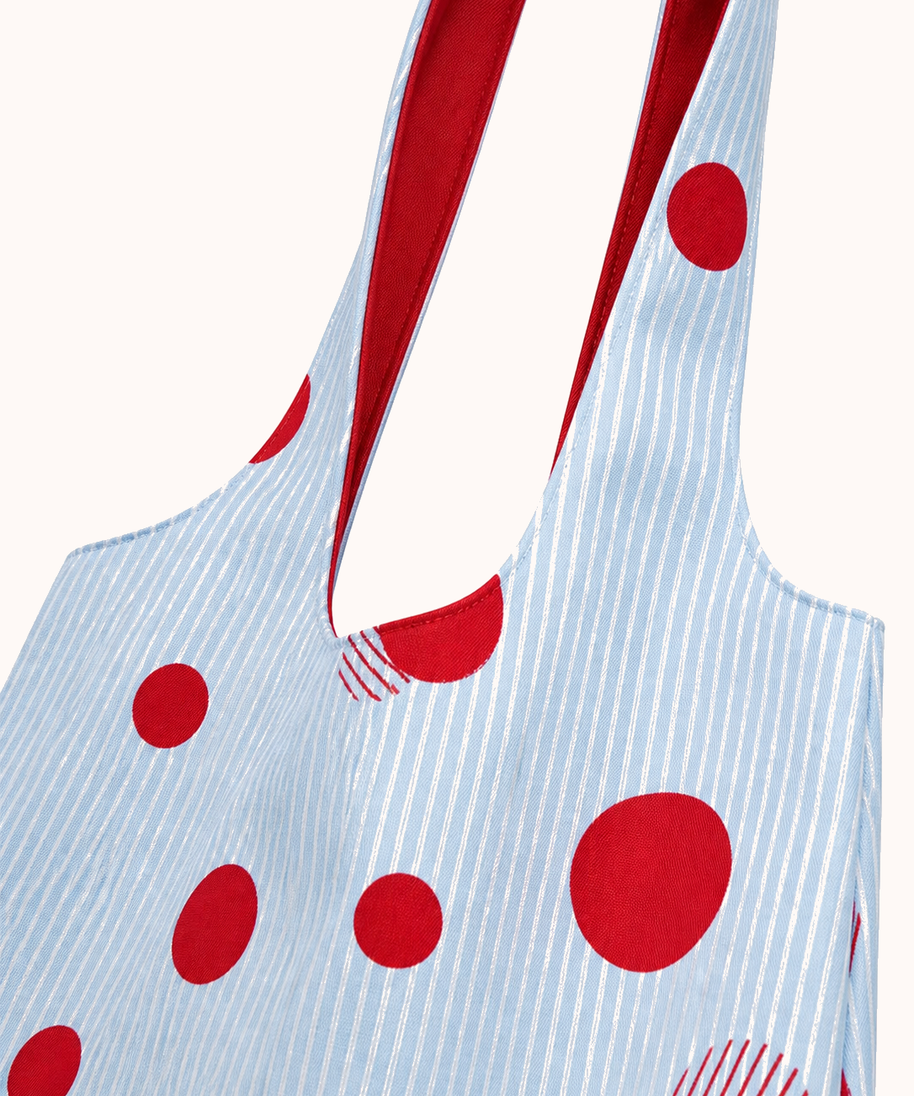 Material and stitching detail