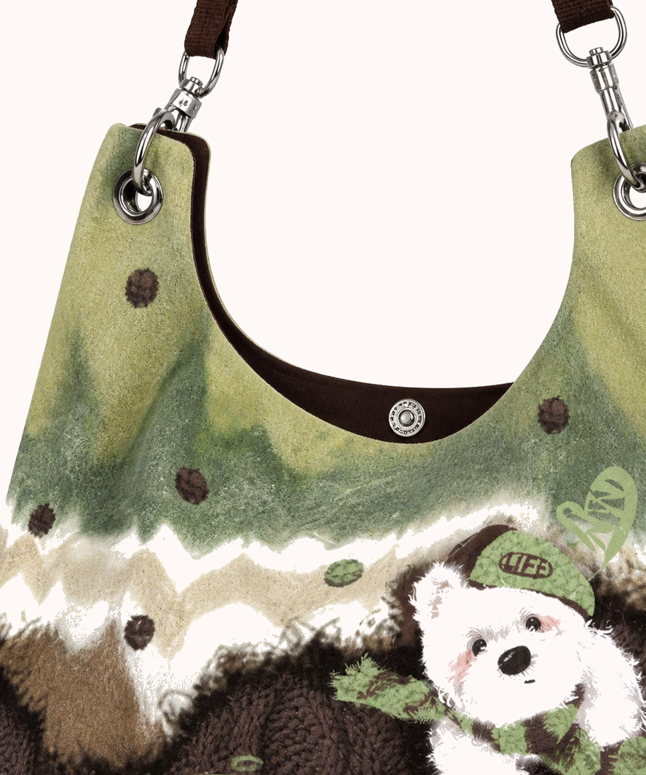 Material and stitching detail