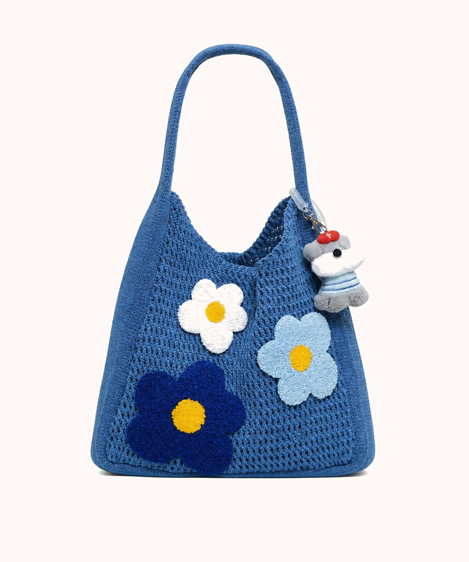 Blue front view