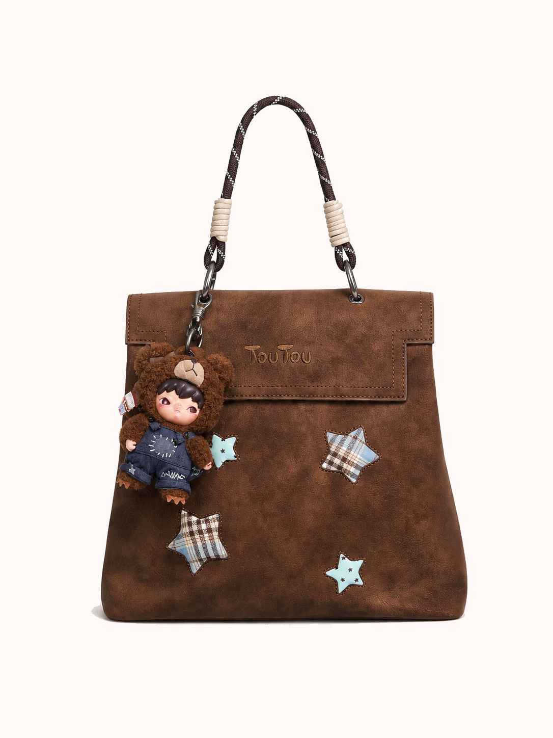 Chocolate + Lucky Charm front view