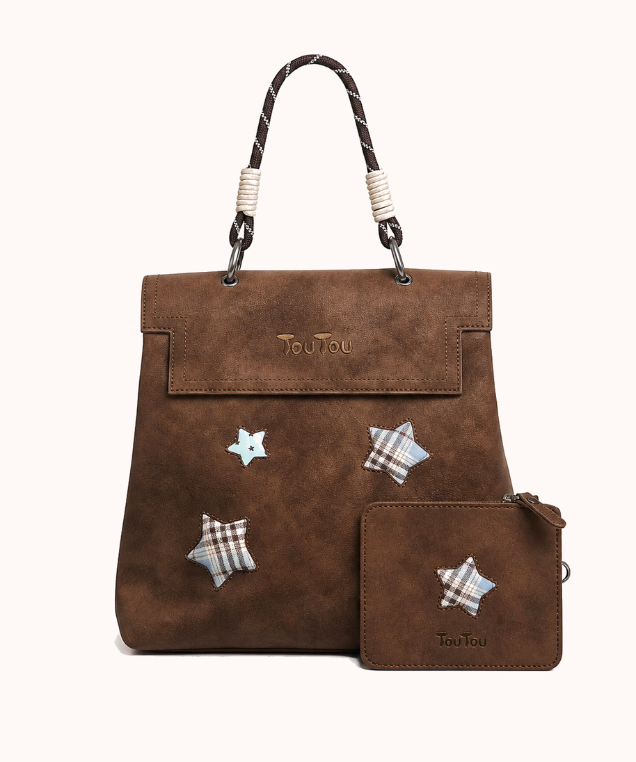 Chocolate + Passport Holder front view