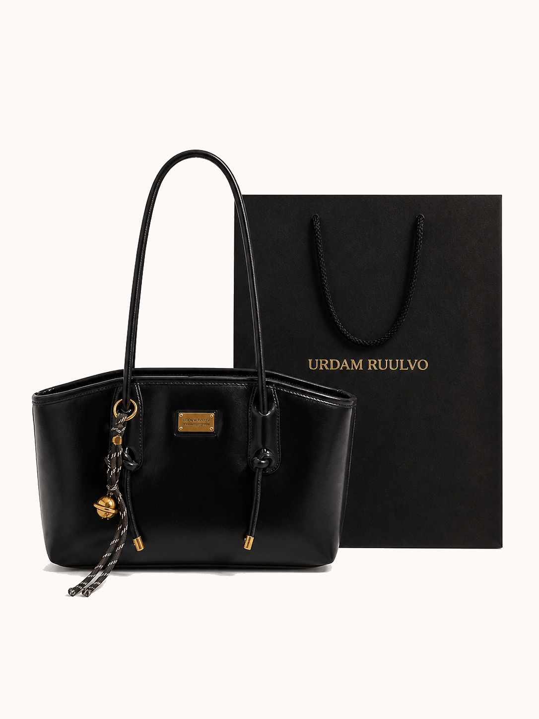 Black + Gift Bag front view