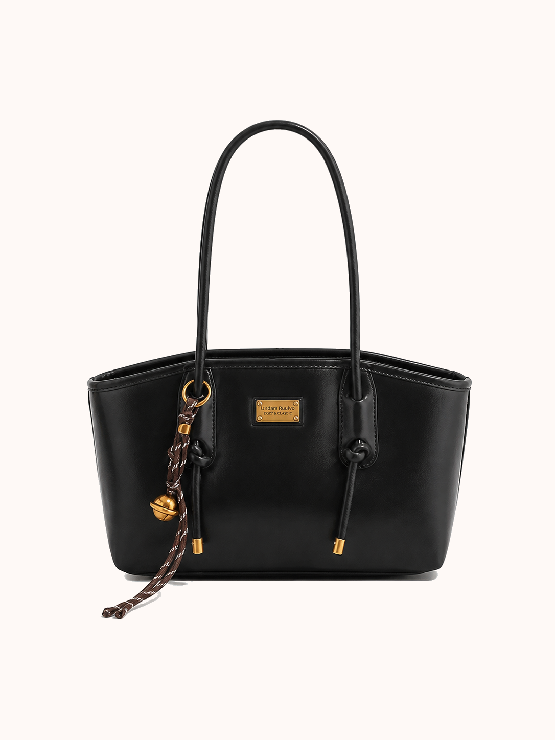 Black front view