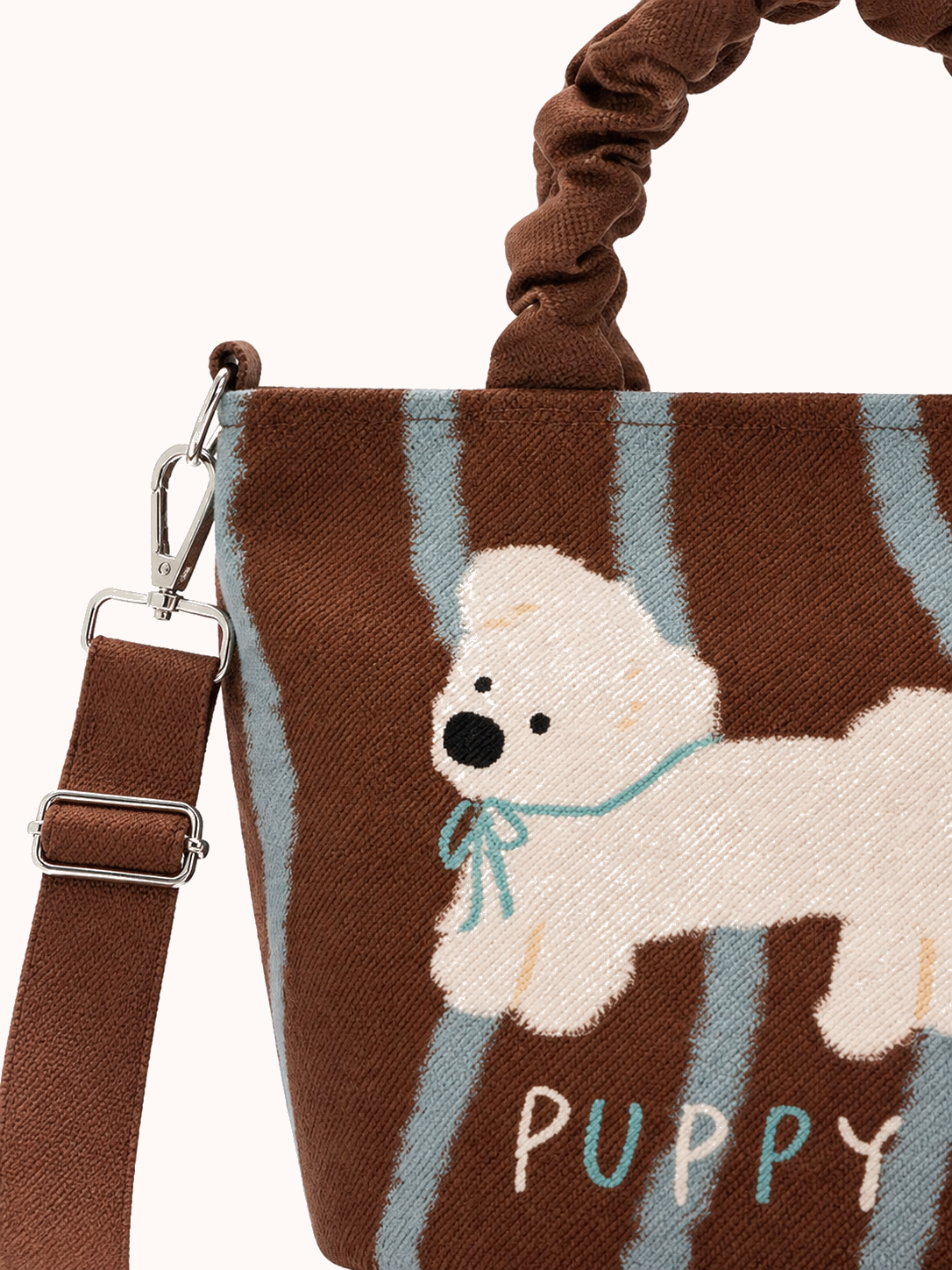 Material and stitching detail