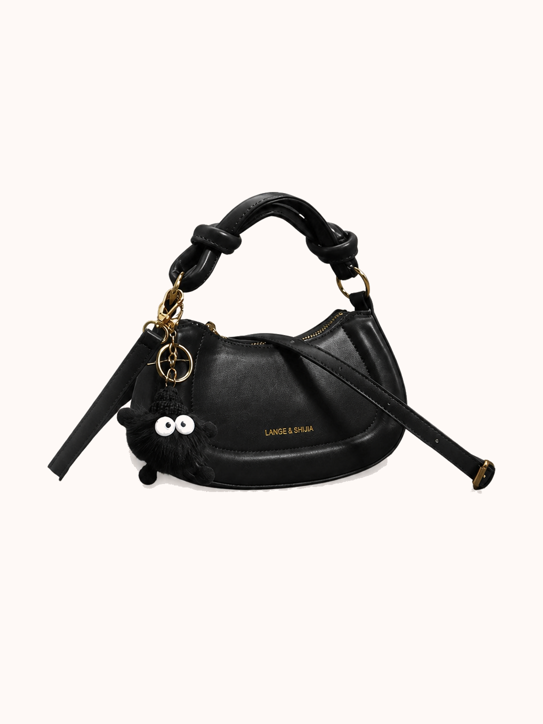 Black front view