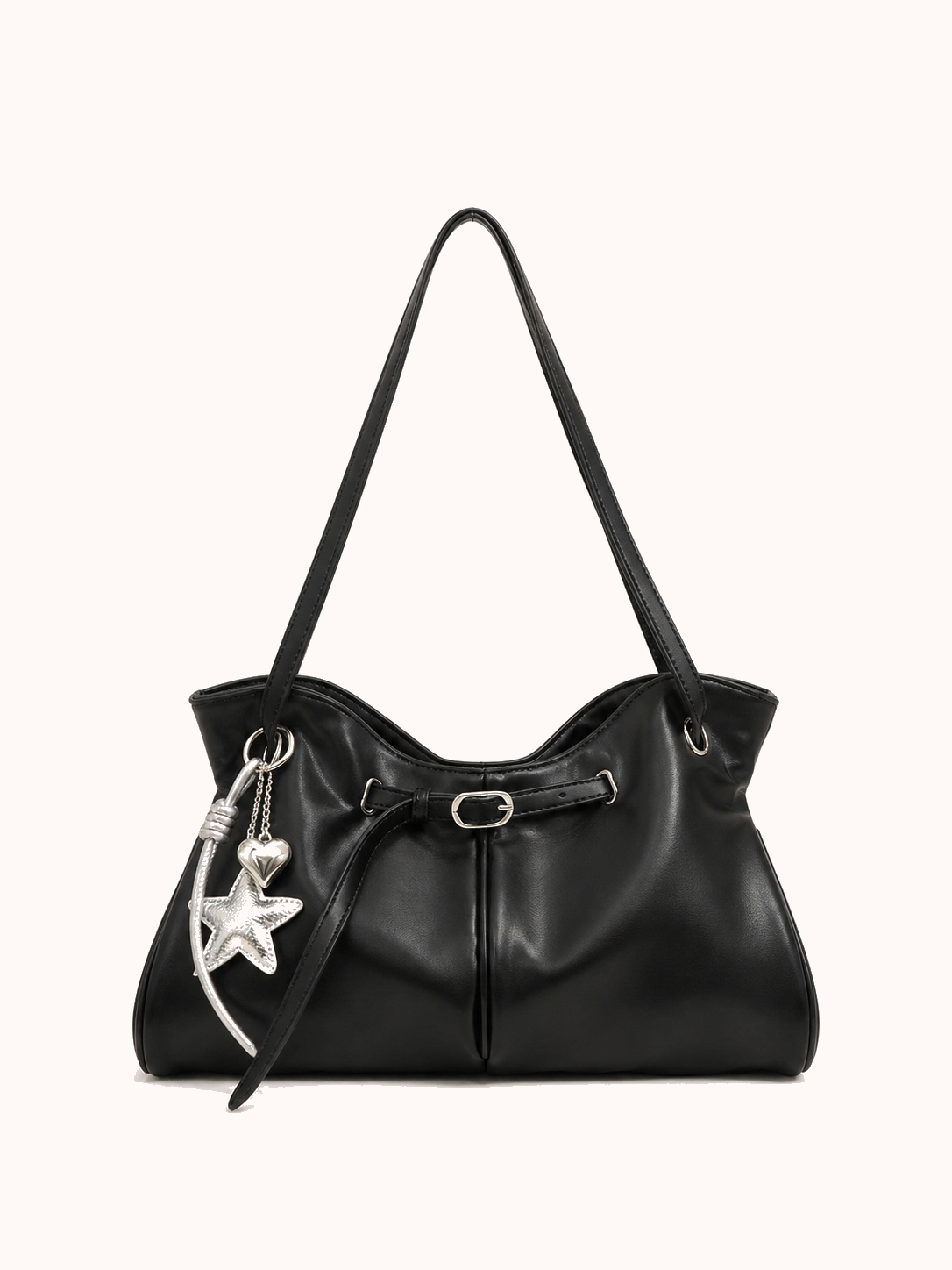 Black front view