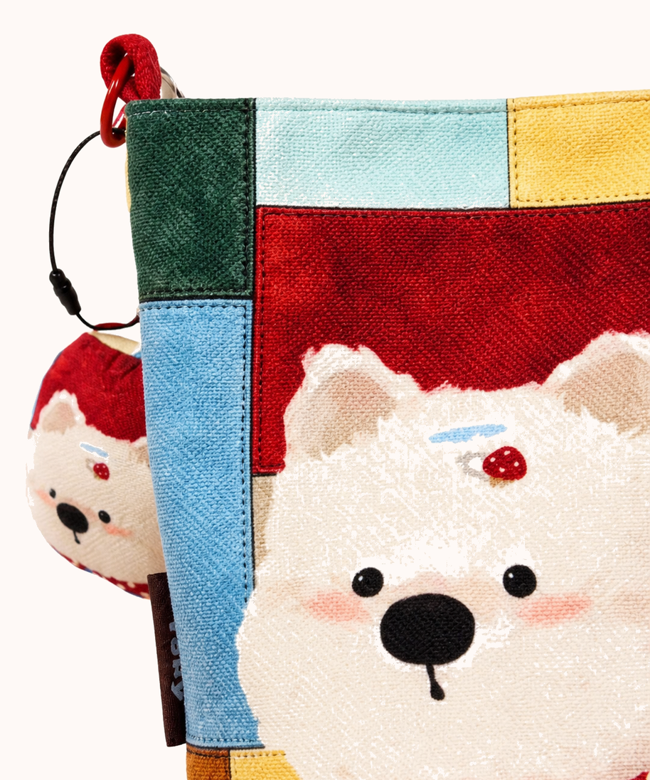 Material and stitching detail