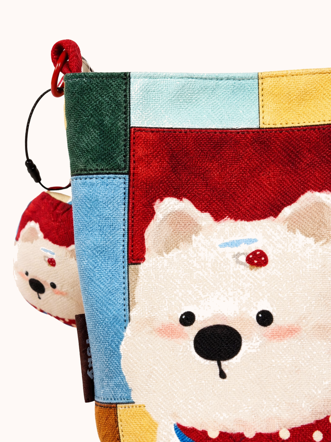 Material and stitching detail