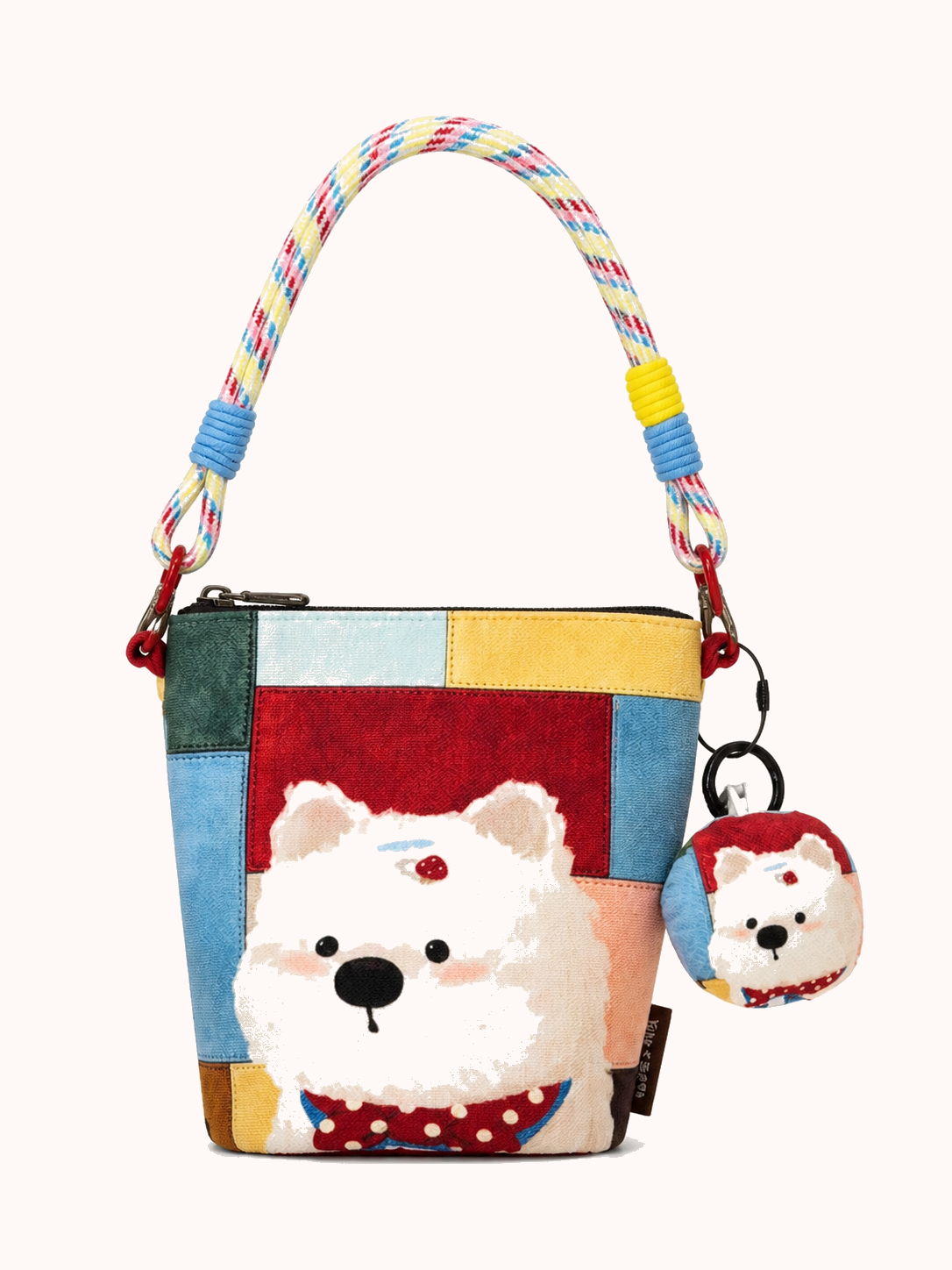 Zipper style + coin purse front view