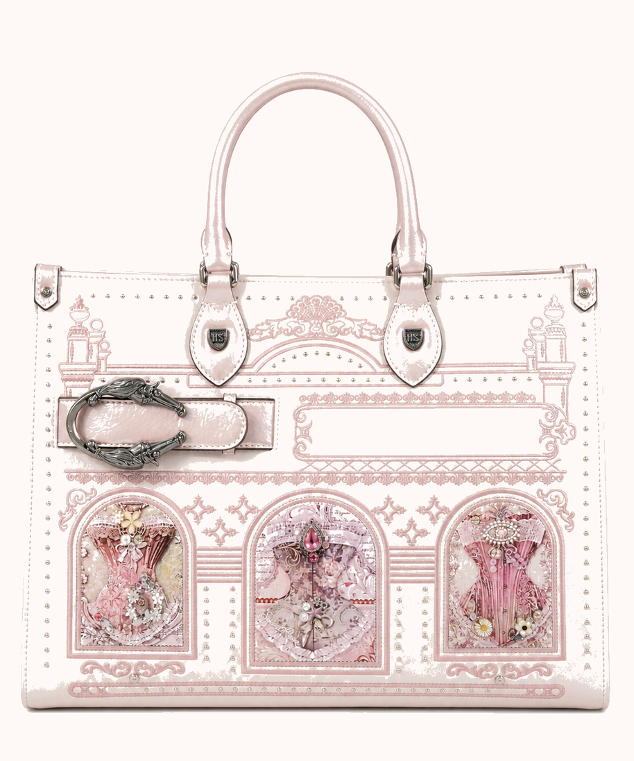 776-01 First Sight Lace Sakura Pink (Small) front view