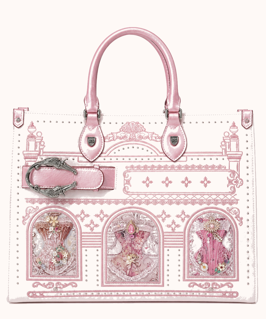 776-02 First Sight Lace Sakura Pink (Medium Size) front view