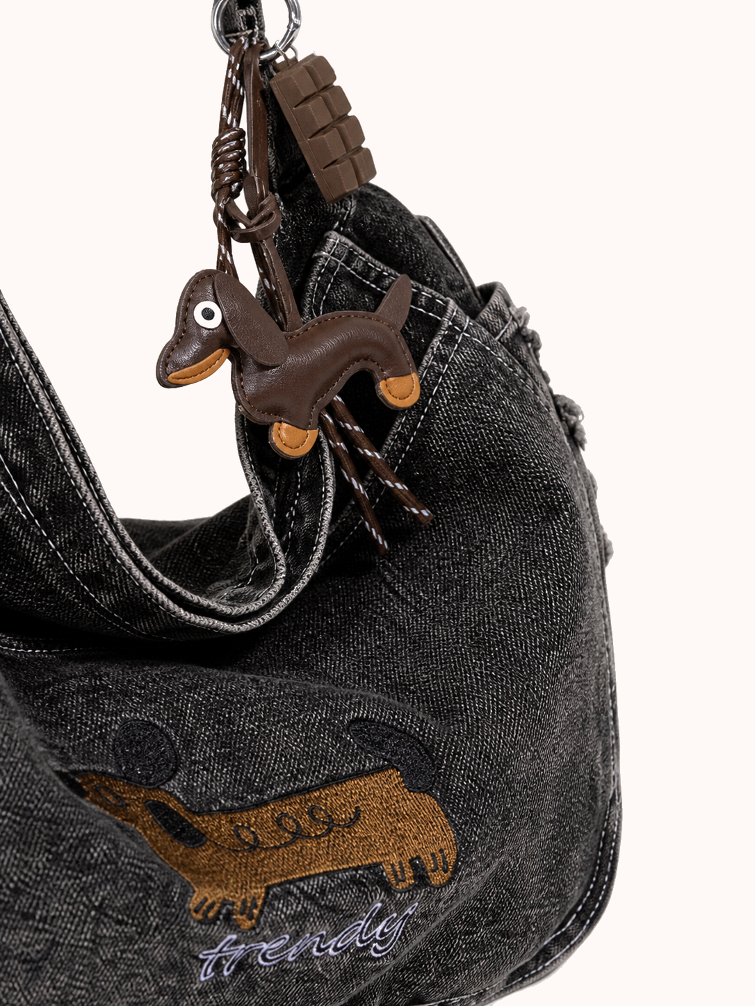 Material and stitching detail