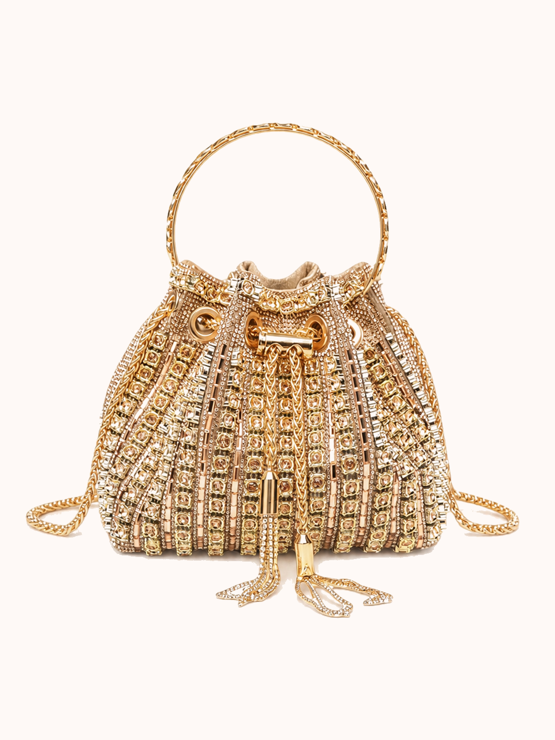 Gold front view