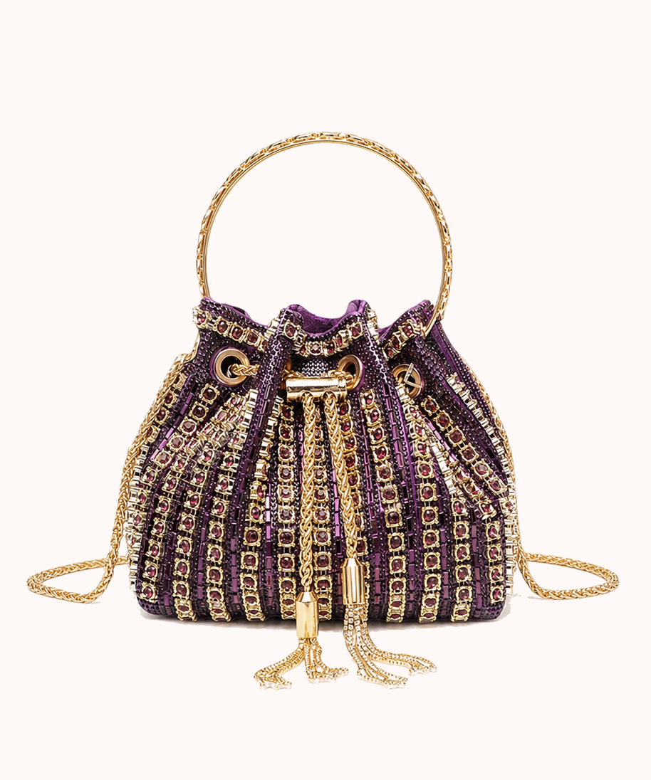 Purple front view