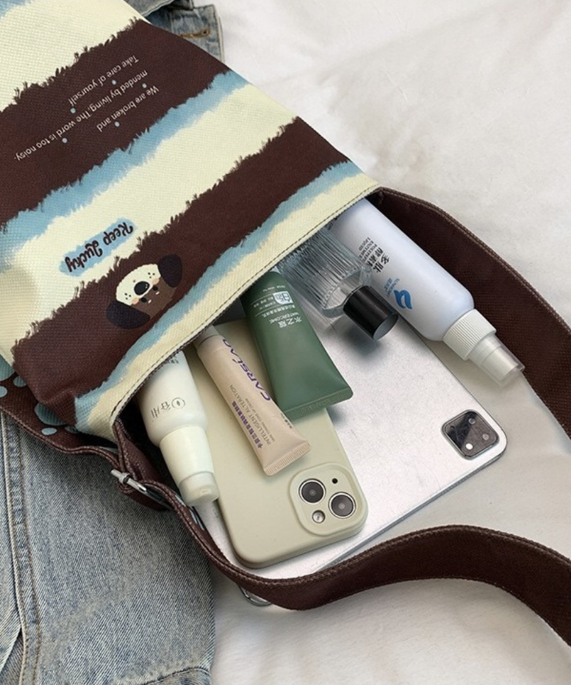 Kerina Printed Bucket Bag