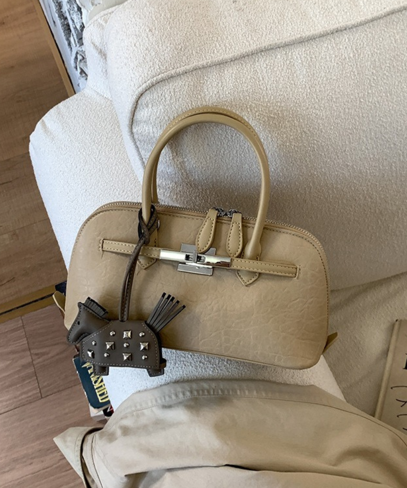 Bertille Lock Detail Mini Handbag