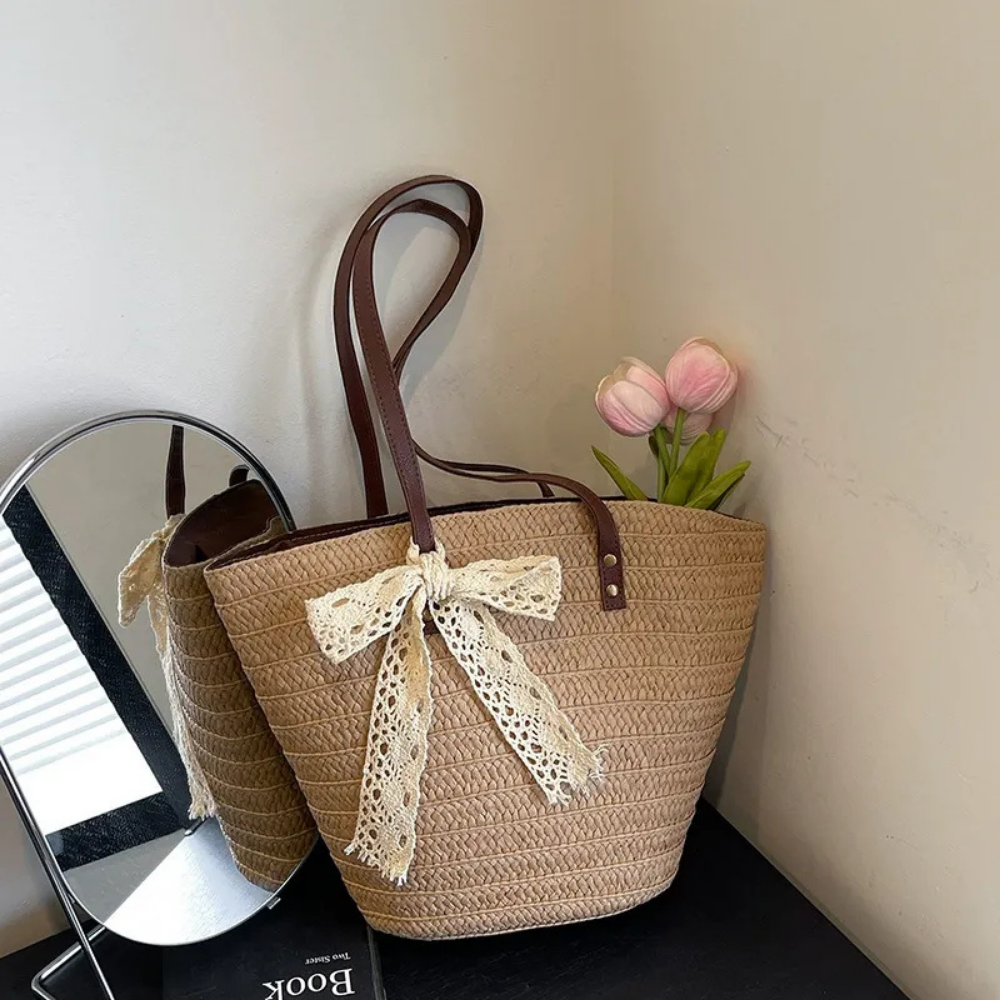 Quintilla Woven Shore Tote Bag