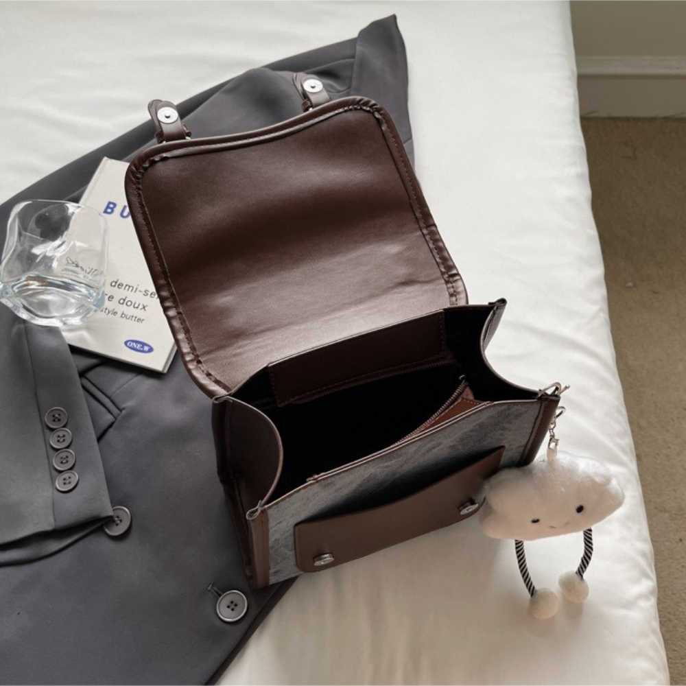 Nyvra Compact Flap Shoulder Bag
