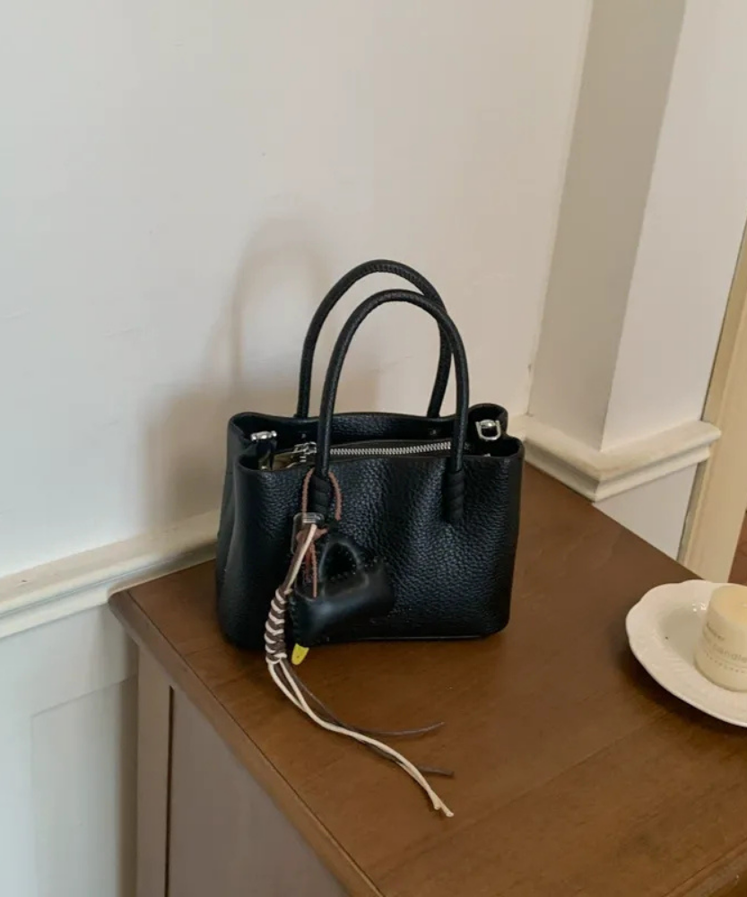 Dolciana Heart Charm Bucket Bag