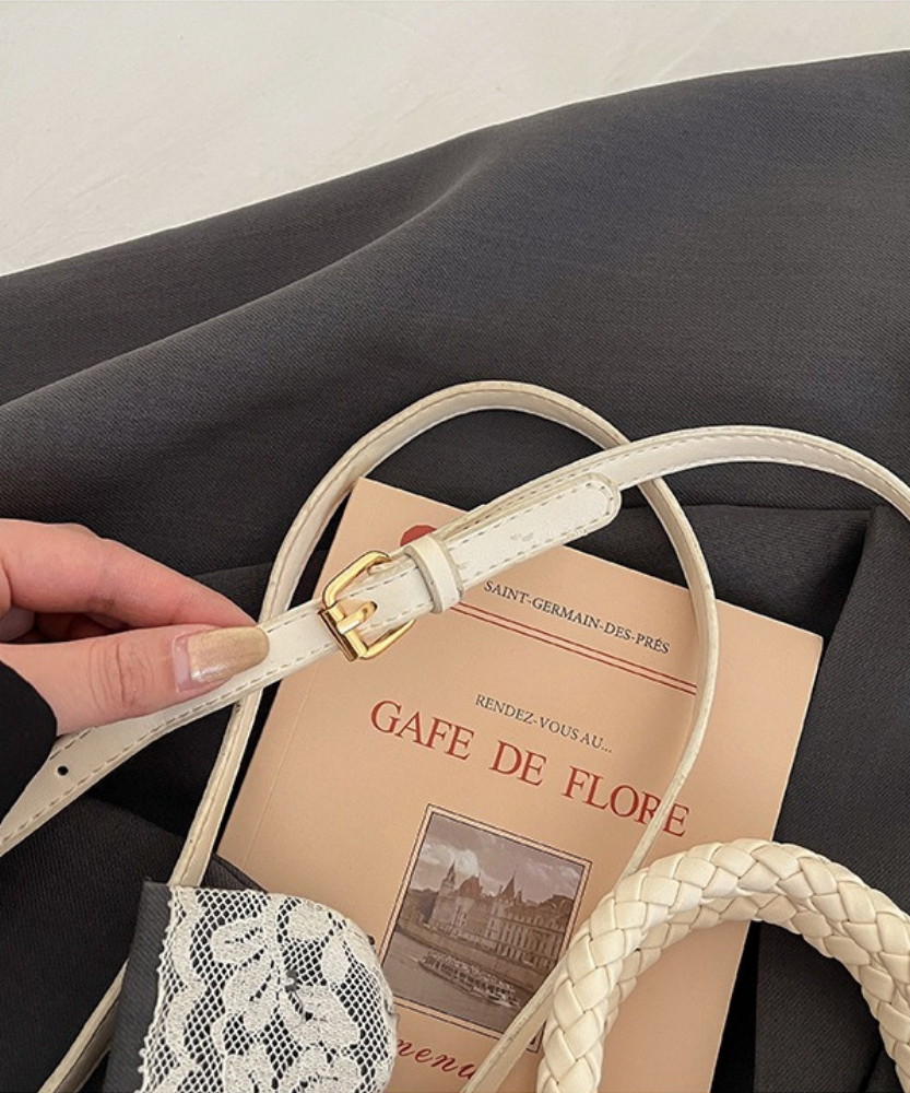 Capucine Braided Handle Mini Handbag