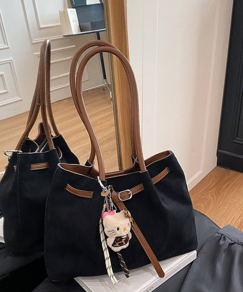 Corviane Drawstring Shoulder Bag
