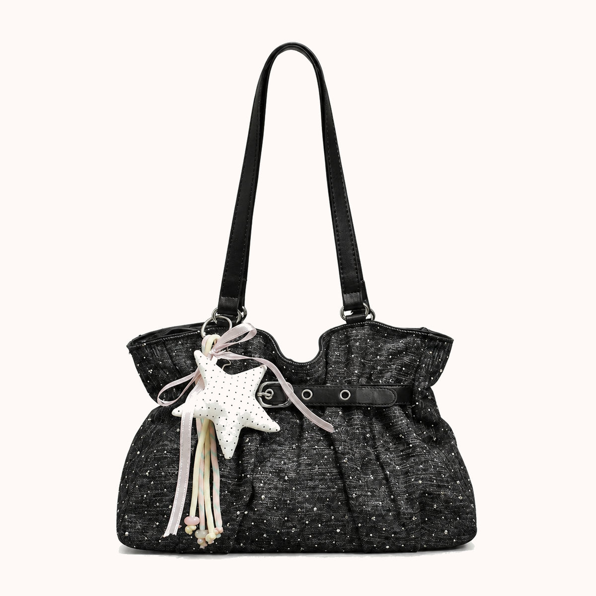 ARIPPULA FEF9F6 | indigo-denim-handbag | close quality | 133__indigo-denim-handbag__black__front.webp