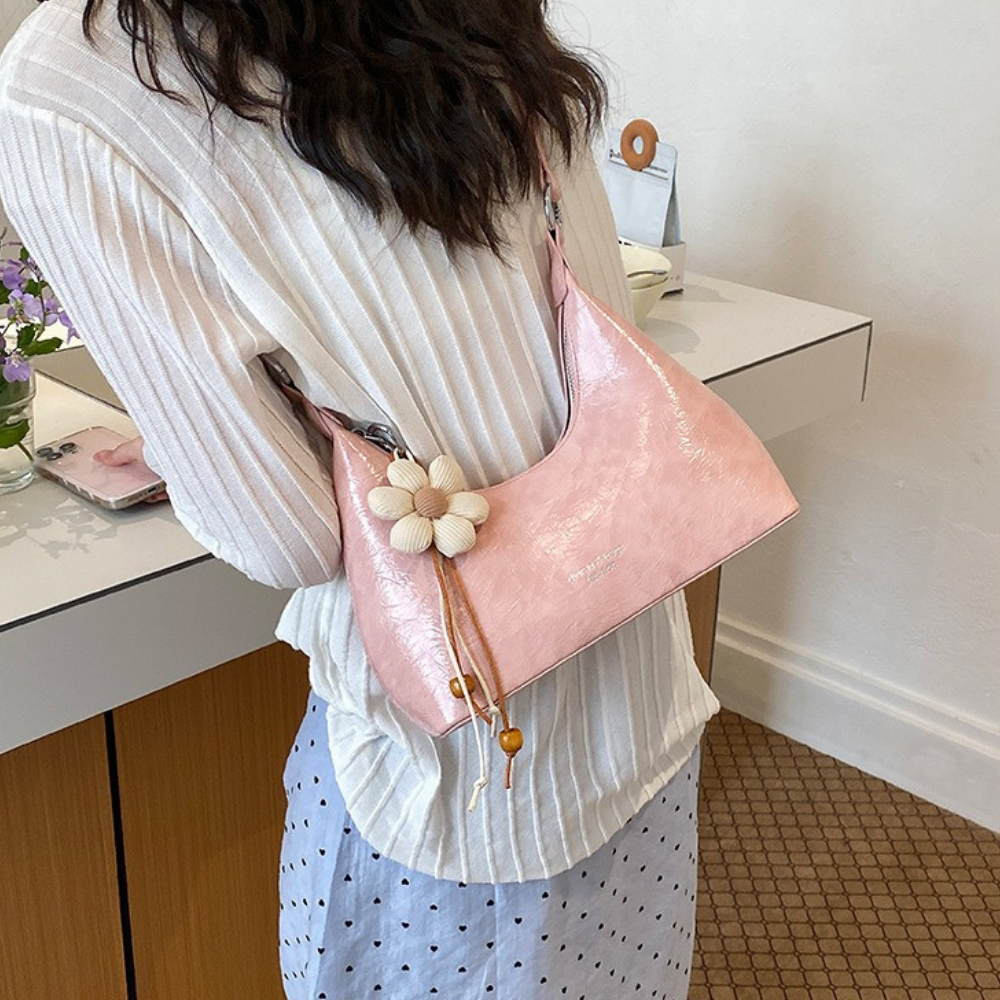 Dymira Flower Shoulder Bag