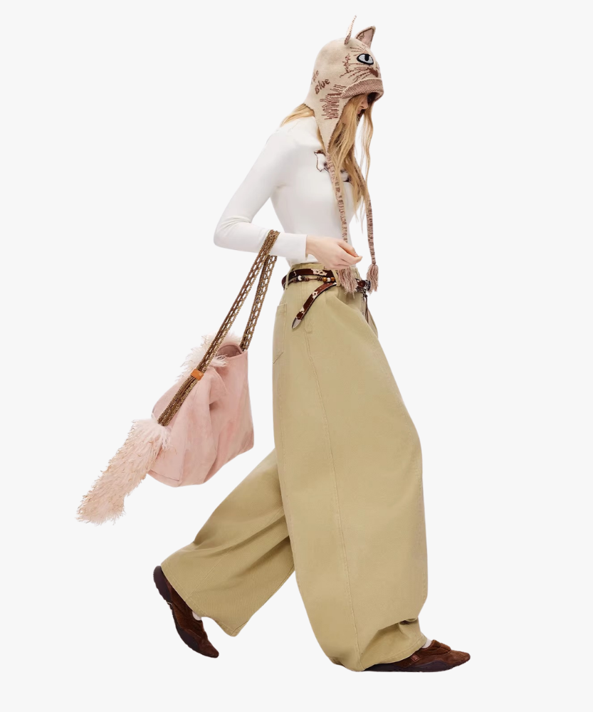 Félinea Faux Fur Cat Shoulder Bag