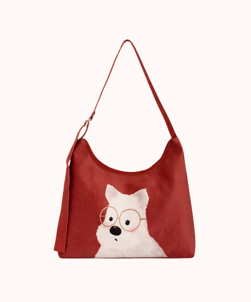 Rubelle Illustrated Shoulder Bag