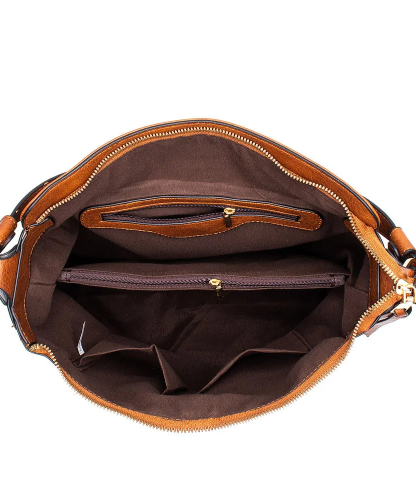 Amaya Vegan Leather Crossbody Bag