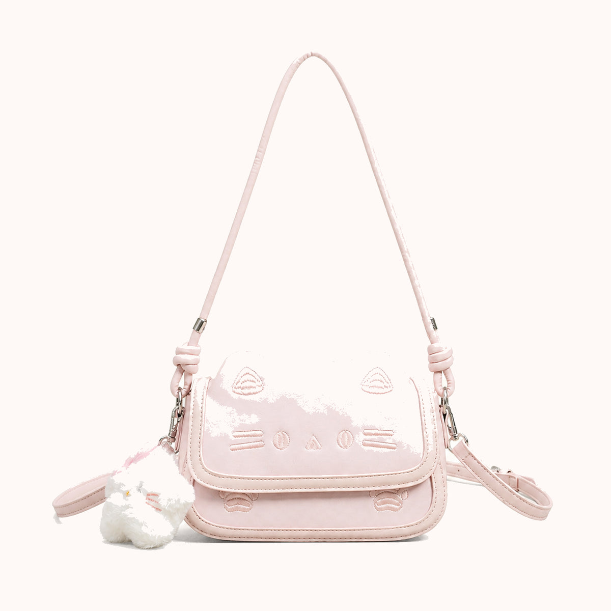 ARIPPULA FEF9F6 | mittens-printed-crossbody-bag | close quality | 146__mittens-printed-crossbody-bag__pink__front.webp