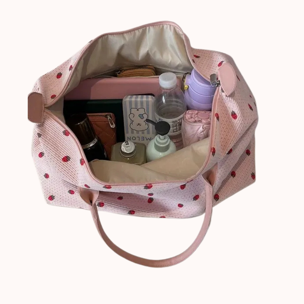 Fraiselle Strawberry Tote Bag