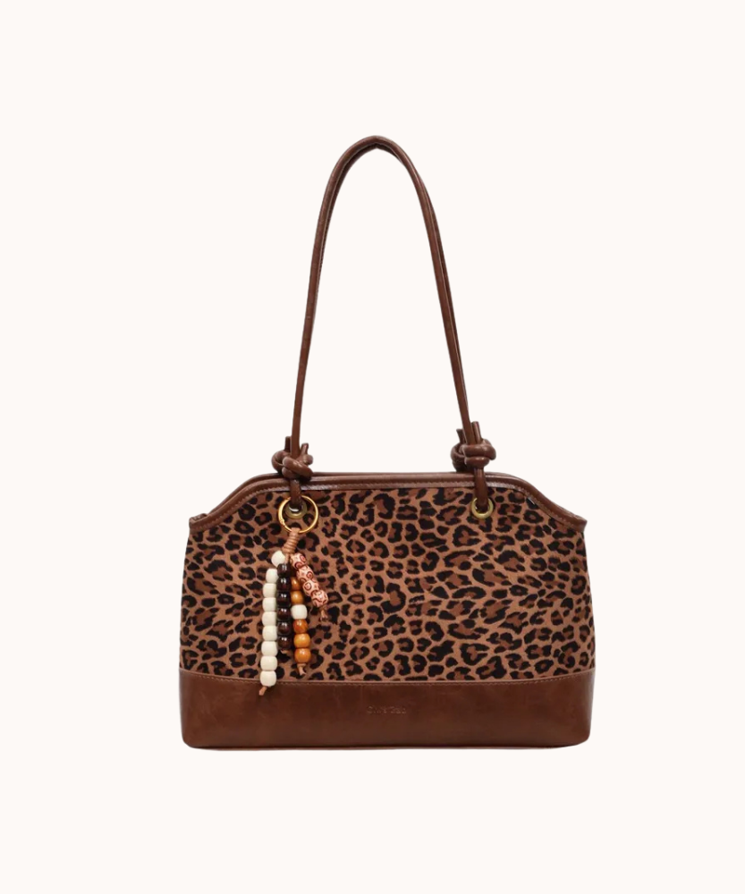 Zeref Textured Shoulder Bag