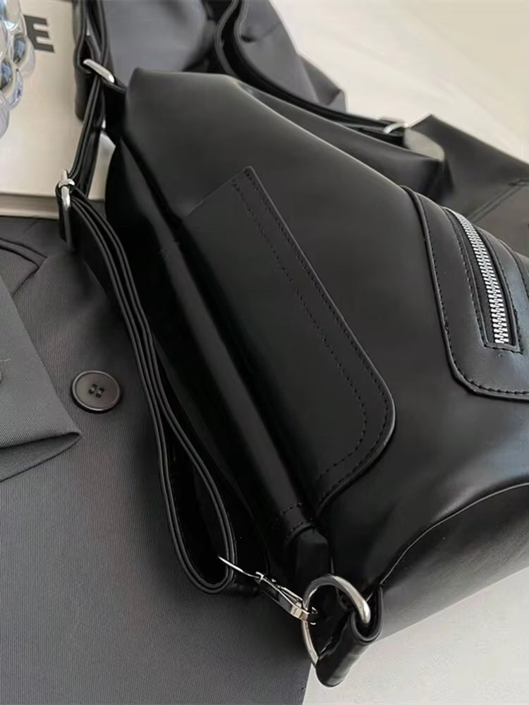 Vintage Soft Leather Backpack Tote Bag