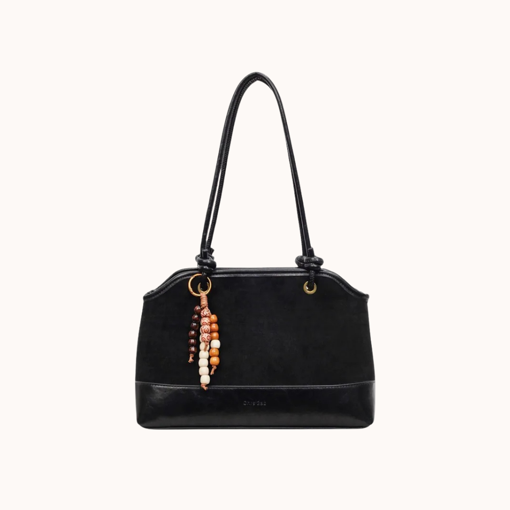 Zeref Textured Shoulder Bag