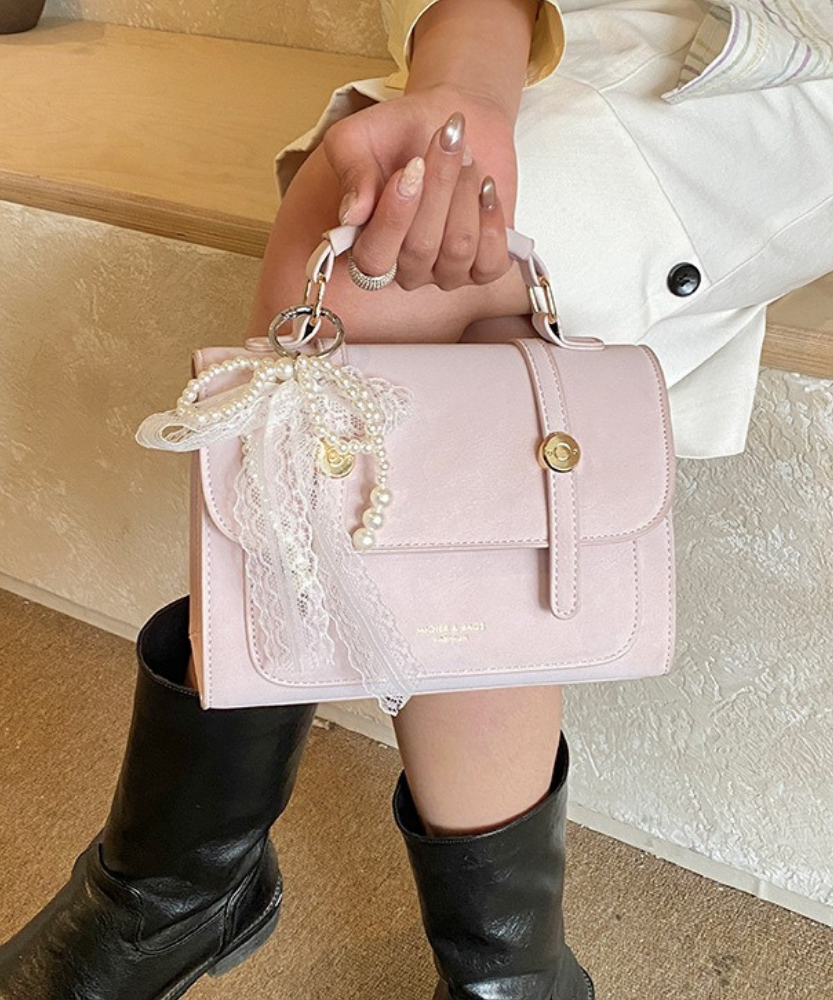Vessara Top Handle Flap Bag