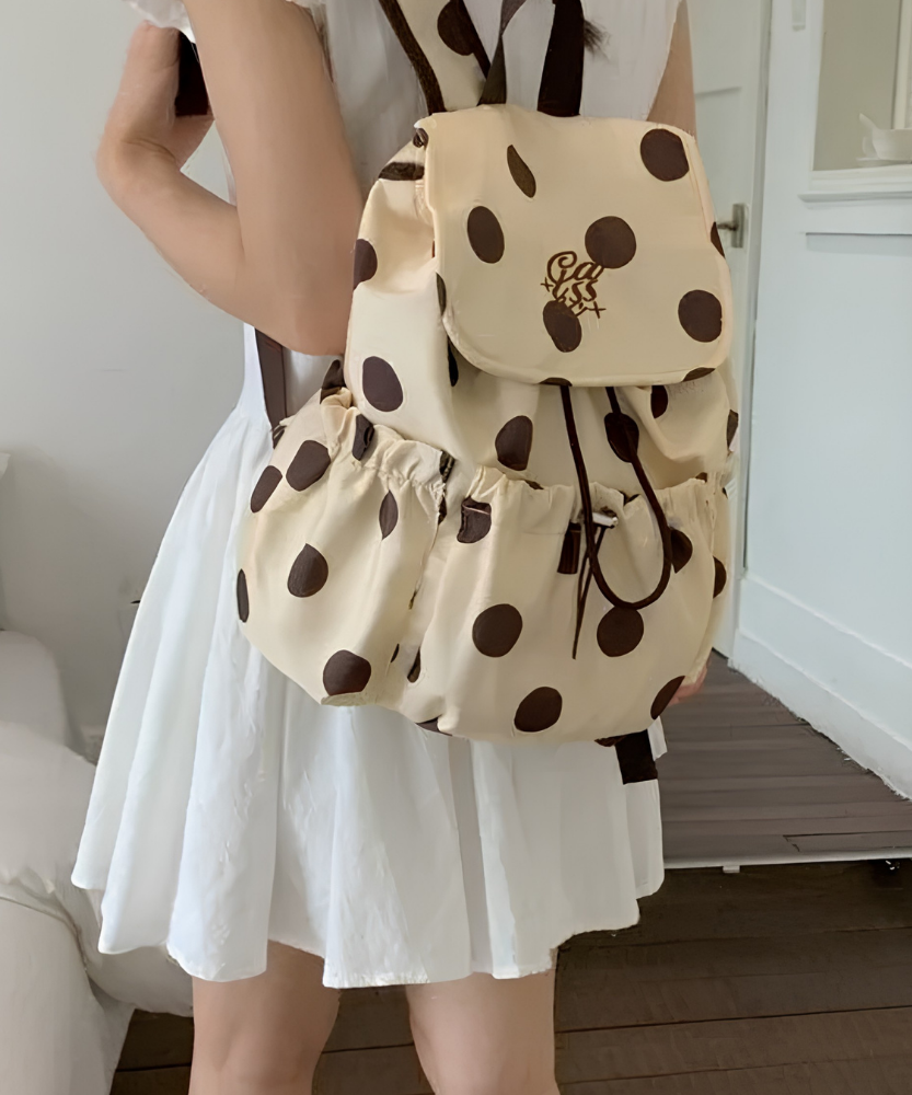 Pimelia Polka Dot Backpack
