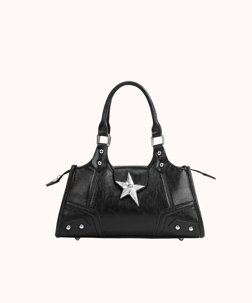 Feravia Star Stud Shoulder Bag