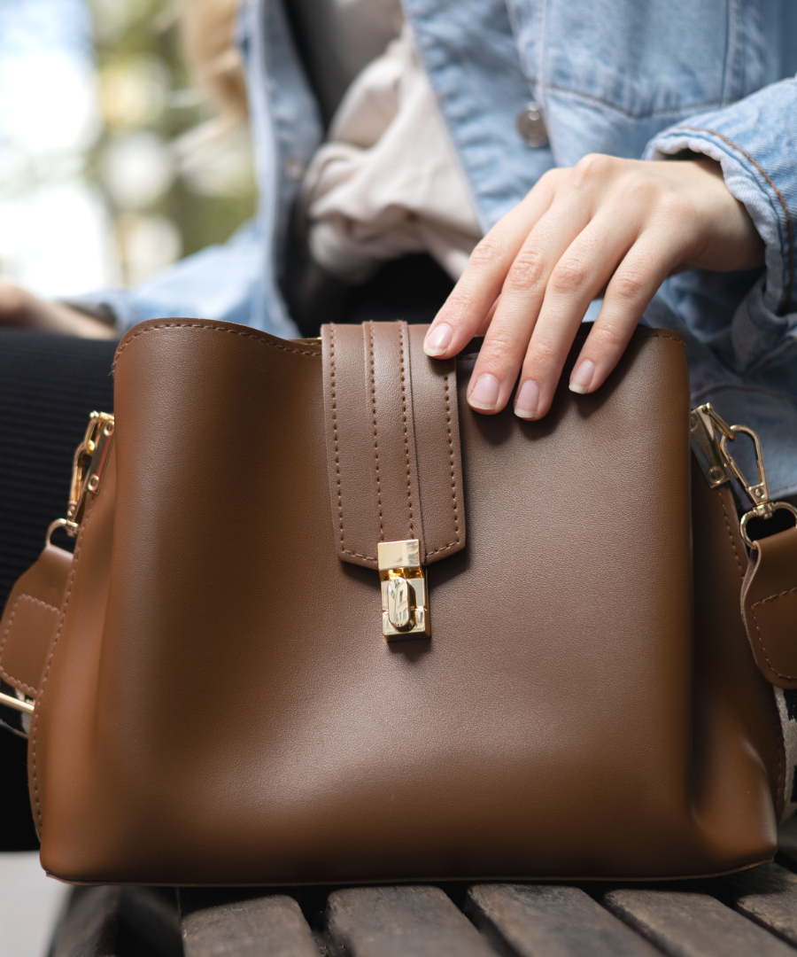Selva Vegan Leather Crossbody Bag