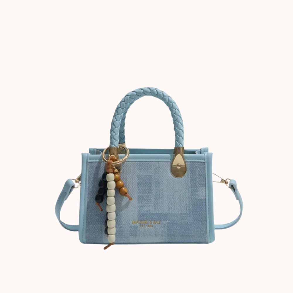 Capucine Braided Handle Mini Handbag