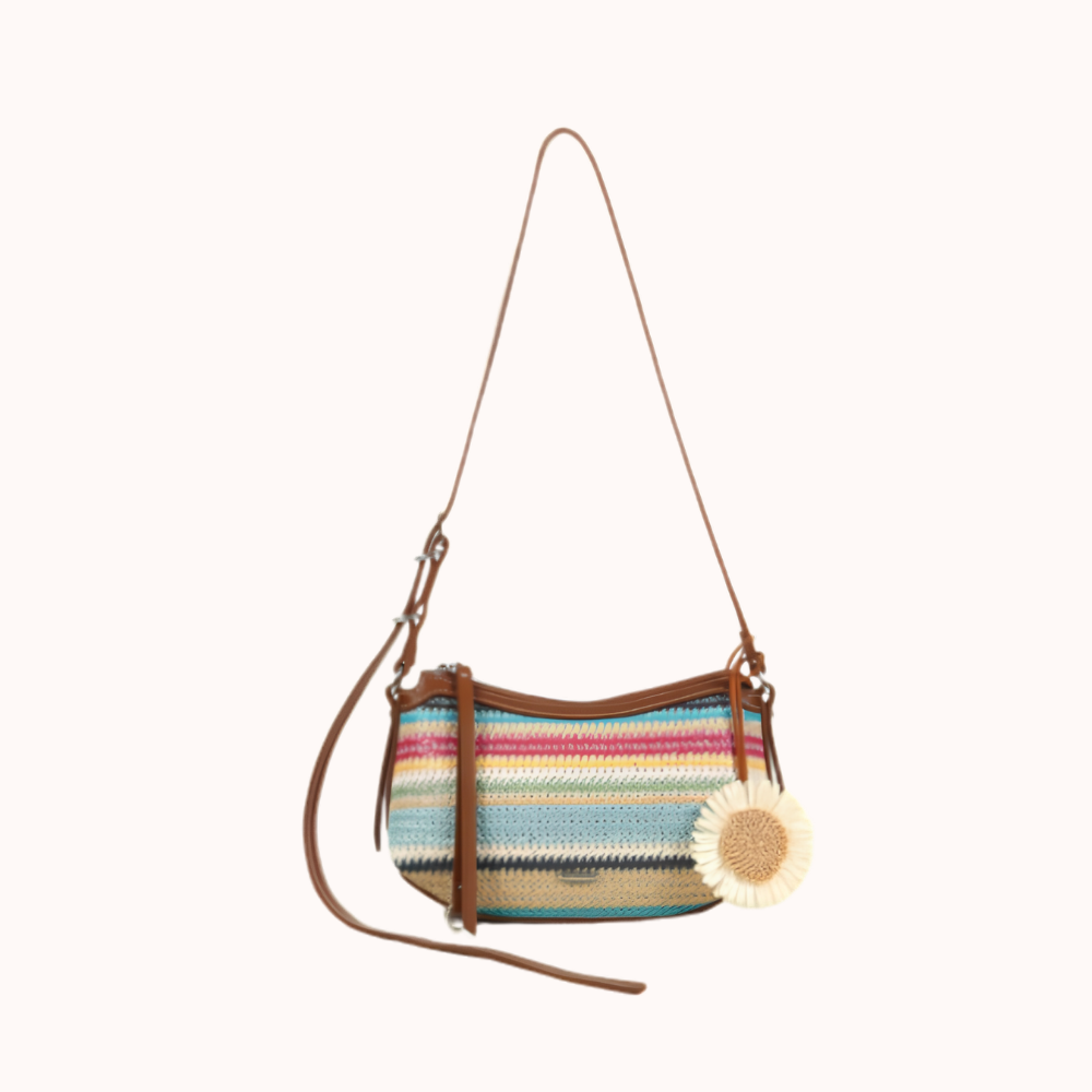 Solene Woven Shoulder Bag