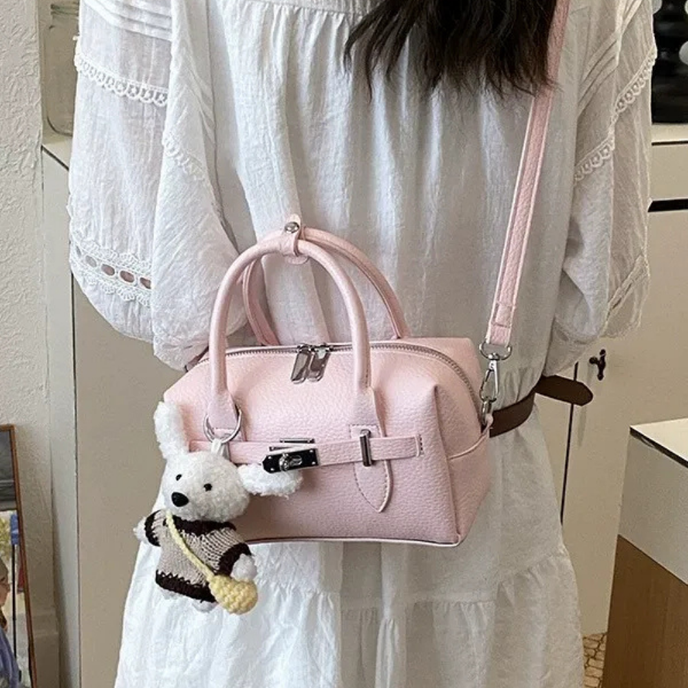 Luvienne Buckle Mini Handbag
