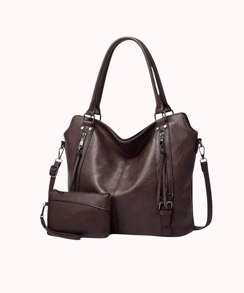 Théodora Vegan Leather Crossbody Bag
