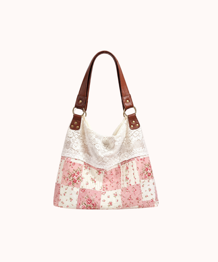 Nivoria Polka Dot Shoulder Bag